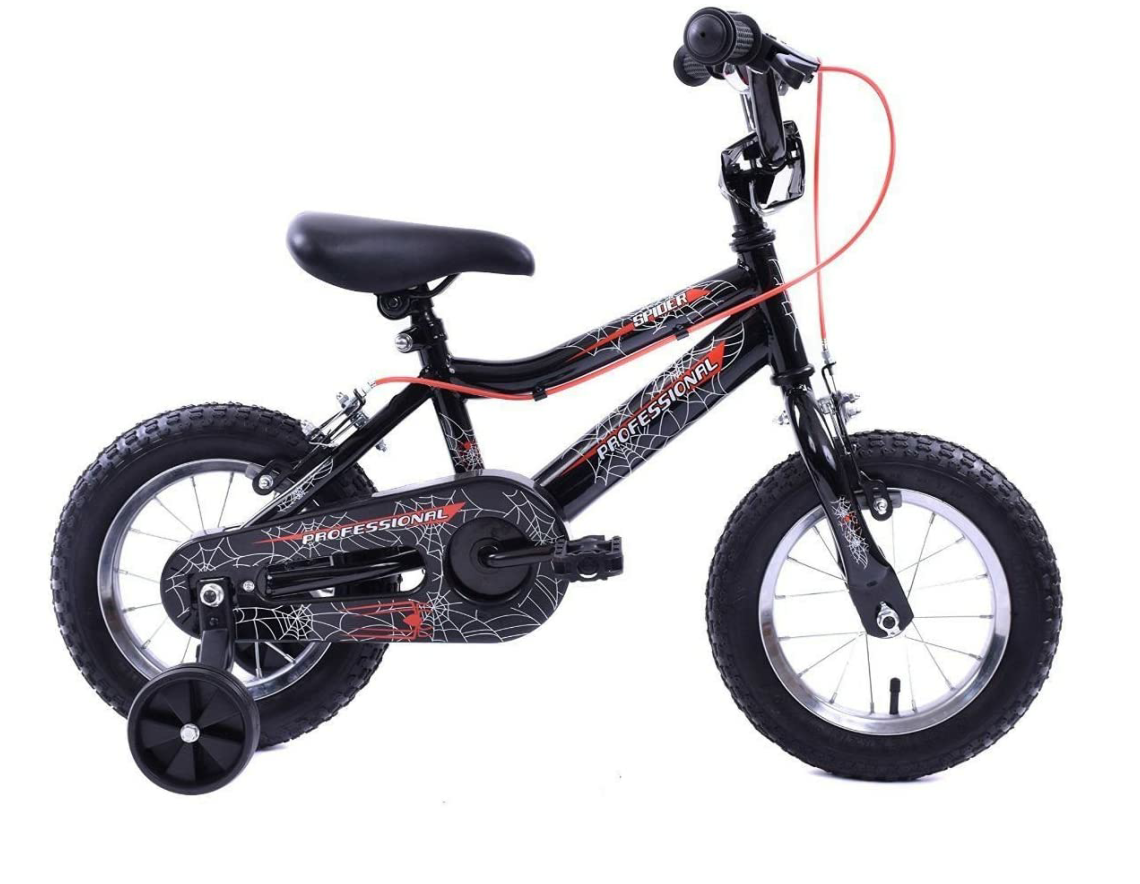 Black spider hot sale bike