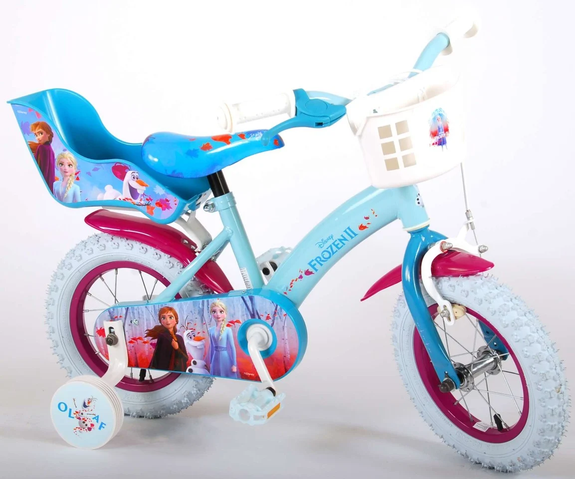 frozen bike with stabilisers